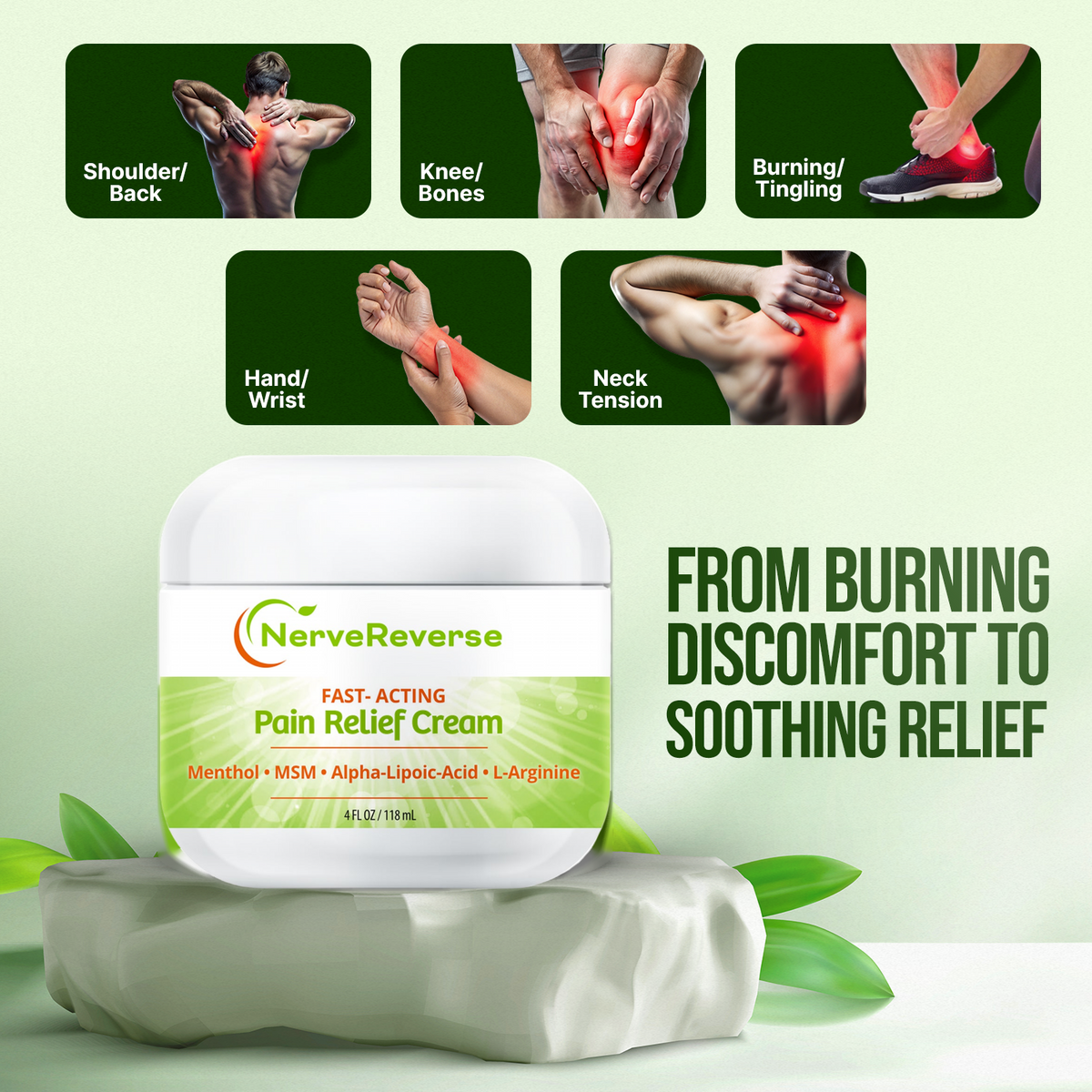 Fast-Acting Pain Relief Cream